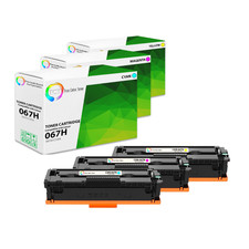 3PK TCT Premium 067H CYM HY for Compatible Canon LBP633Cdw Toner Cartridge picture
