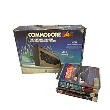 Vintage Commodore 64 Computer Bundle With Box Tested And Working picture