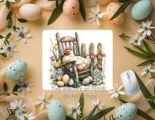 Easter themed neoprene PC/laptop Mouse Pad, CHOICE, , gifts, spring picture