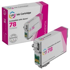 LD T078320 78 Magenta Ink Cartridge for Epson R260 R280 R380 RX580 RX595 RX680 picture