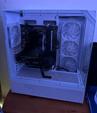 iBUYPOWER i-Series White Gaming Tower Desktop PC Tempered Glass, Dedicated GPU picture