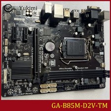 FOR GIGABYTE GA-B85M-D2V-TM DDR3*2 16GB LGA1150 Micro ATX Ｍotherboard Test OK picture