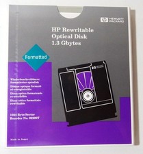 HP 92280T 1.3 GB Rewritable Optical Disk (5.25