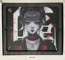 GLSSWRKS Akari Premium Glass Mousepad - Red  490x420mm (Japan Edition) picture