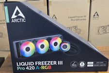 ARCTIC Liquid Freezer III Pro 420 A-RGB - PC Water Cooler AIO Cooling CPU WHITE picture
