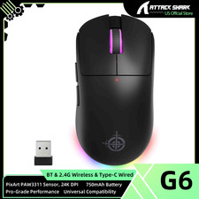 MAGIC-REFINER G6 Wireless Gaming Mouse, 1000Hz Polling Rate Tir-Mode Mouse picture