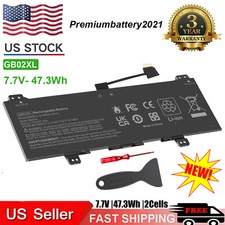 GB02XL Battery for HP CHROMEBOOK X360 11 G2 EE HSTNN-DB7X HSTNN-IB8W 7.7V 47.3Wh picture