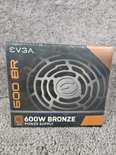 EVGA 600 BR 600W ATX 80 PLUS Bronze PSU 24-Pin 6+2 PCIe SATA Black picture