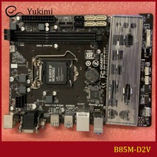 FOR GIGABYTE GA-B85M-D2V LGA 1150 16GB DVI VGA Micro ATX Motherboard Test OK picture