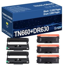 DR630 Drum TN660 Compatible for Brother MFC-L2700DW DCP-L2540DW HL-L2340DW LOT picture