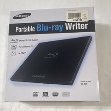 Samsung SE-506 Portable Blu-ray Writer External USB BD Drive M-DISC Box Complete picture