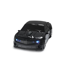 Funny Sport Car Shaped 2.4GHz Wireless Computer Mouse with USB Receiver Black picture