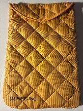 ✅NEW RIPPLING HR IT Official Swag Quilted One Pocket Laptop Tablet Bag Yellow picture