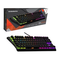 SteelSeries Apex M750 TKL Mechanical RGB Gaming Keyboard Tenkeyless QX2 linear picture