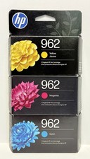 HP 962 Ink Cartridges 3-Pack Cyan/Magenta/Yellow Color picture