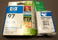 HP 96/97 Black/Color Combo Ink Cartridges New Sealed Exp  1 Black, 1 Tri-Color picture