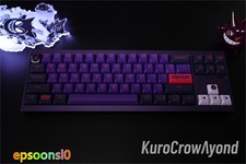 Gengar Theme Keycaps 140 Keys +R4 3D key KCA Height PBT for Mechanical KEYBOARD picture