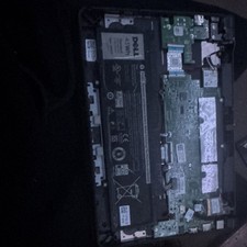 Dell Laptop Motherboard and Battery Replacement Part Green Black picture