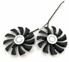 85mm MSI GTX1060 P106 Dual Fan Replacement 40mm 4Pin HA9010H12F-Z 12V 0.57A  picture