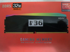 V-Color Technology OTMXFAL1680840KWK 32GB DDR5 8000MHz RGB Black DDR5 RAM SEALED picture