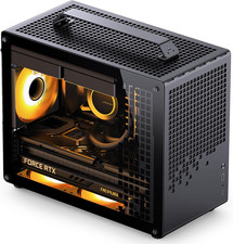 /JONSPLUS Z20 Black Micro-Atx Mini Tower PC Case,With Detachable Carrying Handle picture