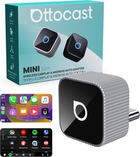OTTOCAST Wireless CarPlay Adapter Silver USB-C Android Auto picture