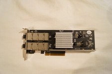 StarTech.com PEX40GQSFDPI Dual Port QSFP+ Server NIC  Intel XL710 Chip #13  A-11 picture