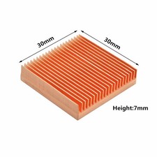 Pure Copper Heatsink DIY Heat Sink Radiator Cooling Cooler for Raspberry PI picture