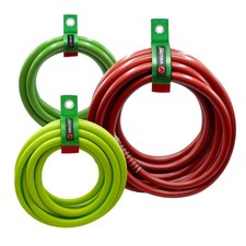 Easy Hang Garden Hose or Extension Cord Holder Organizer Variety Pack. Holds picture