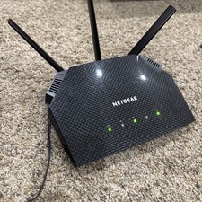 NETGEAR - AX1800 Wi-Fi 6 Router - RAX10 - Dual Band - Black - VG picture