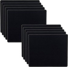 10 Pack Alfombrilla de Raton 2mm Bordes Cosidos Base Antideslizante Oficina Casa picture