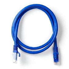 LEGRAND VS 3FT BLUE SNAGLESS C6 CM CAT6 PATCH CABLE CORD ETHERNET #576-110-003 picture