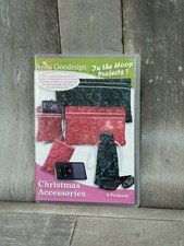 Anita Goodesign: In The Hoop Projects Christmas Accessories PC CD embroidering  picture