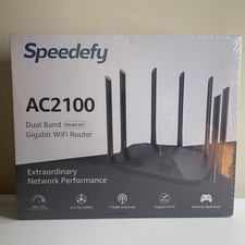Speedefy AC2100 Smart WiFi Router K7 – Dual Band, 4x4 MU-MIMO, 7 Antennas picture