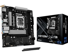 ASRock H810M-X WiFi LGA1851 Motherboard Intel H810 DDR5 mATX 90-MXBS60-A0UAYZ picture