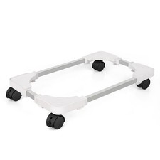 Liitrton Mobile CPU Stand Adjustable PC Stand Fits Most PC Towers, White picture