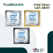 Intel Xeon Gold Silver Platinum LGA 3647 CPU Server Processor lot Mixed Models picture