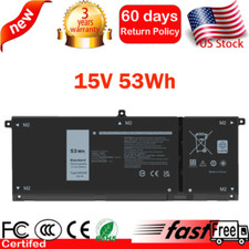 15V 53Wh H5CKD BATTERY FOR DELL Inspiron 5402 5502 7300 7306 Latitude 3410 3510 picture