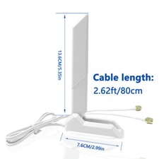 NEW WIFI Antenna Cable White for ASUS 2T2R ROG STRIX B660-I Z690-I Z690-F Z690-G picture