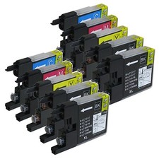 10Pack LC75 LC-75 Ink Compatible For Bro MFC-J280W MFC-J425W MFC-J430W MFC-J435W picture