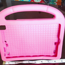 Shockproof Pink Handle Stand Silicone Case for Apple iPad 2 8.5 /5.5 picture