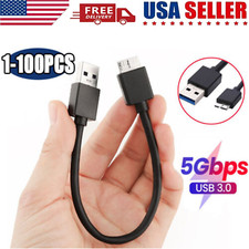 Micro USB 3.0 Cable High Speed Data SYNC For HDD External Hard Drive LOT picture