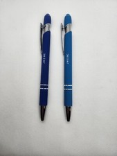Stylus-pen; 2 Bright Alpha Soft Touch, Metal Stylus, Ballpoint Pen, by JWE Inc.  picture