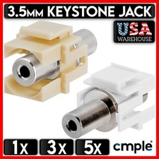 3.5mm Keystone Jack Female 1/8