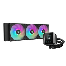 DeepCool MYSTIQUE 360 ARGB AIO LCD Liquid CPU Cooler R-LX750-BKADSNC-G-1 picture