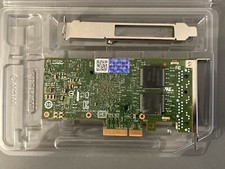 I350T4 Original Intel 1GbE Ethernet Server Adapter I350-T4V2 Both brackets picture