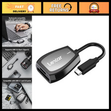 Dual-Slot SD/Micro SD Card Reader, USB-C, 312MB/s Read Speed, Compact Design picture