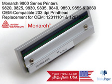 Monarch 9800 Series (12011101 & 12678301) 203 dpi Compatible Printhead picture