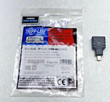 Tripp Lite P142-000-MICRO HDMI to Micro HDMI Adapter Converter Female/Male B3 picture