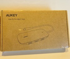 Aukey Link PD Pro USB-C Hub Sealed Pixel Laptop Phone 4oph picture